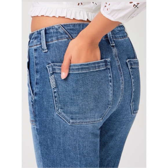 PAIGE Mayslie Straight Leg Ankle Pants Size 28 - Picture 5 of 11